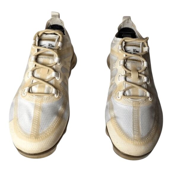 NWOB NIKE Air VaporMax 2019 'Cream Light Bone' Running Shoes Size 8 - Picture 4 of 10